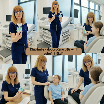 DinoSmile™ – sonický zubní kartáček doporučovaný zubními lékaři
