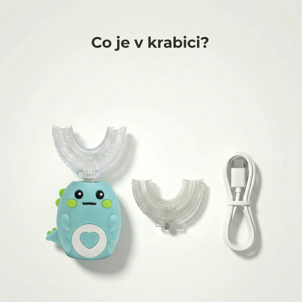 DinoSmile™ – sonický zubní kartáček doporučovaný zubními lékaři